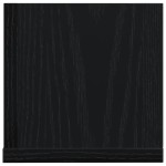 vidaXL Rafturi de perete 2 buc. negru, 75x16,5x16,5 cm, lemn prelucrat vidaXL Rafturi de perete 2 buc. negru, 75x16,5x16,5 cm, lemn prelucrat