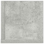 vidaXL Rafturi perete 2 buc. gri beton 75x16,5x16,5 cm lemn prelucrat vidaXL Rafturi perete 2 buc. gri beton 75x16,5x16,5 cm lemn prelucrat
