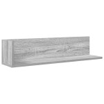 vidaXL Rafturi de perete, 2 buc., gri sonoma, 75x16,5x16,5 cm, lemn vidaXL Rafturi de perete, 2 buc., gri sonoma, 75x16,5x16,5 cm, lemn