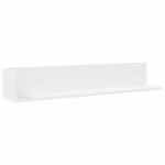 vidaXL Rafturi de perete 2 buc., alb, 100x16,5x16,5 cm, lemn prelucrat vidaXL Rafturi de perete 2 buc., alb, 100x16,5x16,5 cm, lemn prelucrat