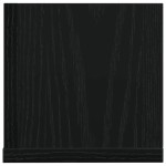 vidaXL Rafturi perete 2 buc. negru, 100x16,5x16,5 cm, lemn prelucrat vidaXL Rafturi perete 2 buc. negru, 100x16,5x16,5 cm, lemn prelucrat