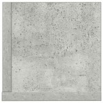 vidaXL Rafturi perete 2 buc. gri beton 100x16,5x16,5 cm lemn prelucrat vidaXL Rafturi perete 2 buc. gri beton 100x16,5x16,5 cm lemn prelucrat