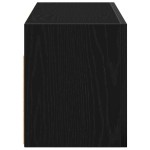vidaXL Dulap de perete de baie, negru, 60x25x30 cm, lemn prelucrat vidaXL Dulap de perete de baie, negru, 60x25x30 cm, lemn prelucrat