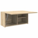 vidaXL Dulap perete baie, stejar sonoma, 60x25x30 cm, lemn prelucrat
