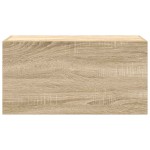 vidaXL Dulap perete baie, stejar sonoma, 60x25x30 cm, lemn prelucrat