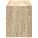 vidaXL Dulap perete baie, stejar sonoma, 60x25x30 cm, lemn prelucrat