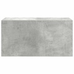 vidaXL Dulap perete baie, gri beton, 60x25x30 cm, lemn prelucrat vidaXL Dulap perete baie, gri beton, 60x25x30 cm, lemn prelucrat