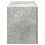 vidaXL Dulap perete baie, gri beton, 60x25x30 cm, lemn prelucrat vidaXL Dulap perete baie, gri beton, 60x25x30 cm, lemn prelucrat