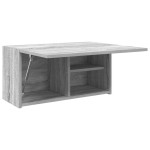 vidaXL Dulap perete baie, gri sonoma, 60x25x30 cm, lemn prelucrat vidaXL Dulap perete baie, gri sonoma, 60x25x30 cm, lemn prelucrat
