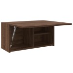 vidaXL Dulap perete de baie, stejar maro, 60x25x30 cm, lemn prelucrat