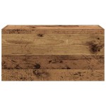 vidaXL Dulap perete de baie, lemn vechi, 60x25x30 cm, lemn prelucrat