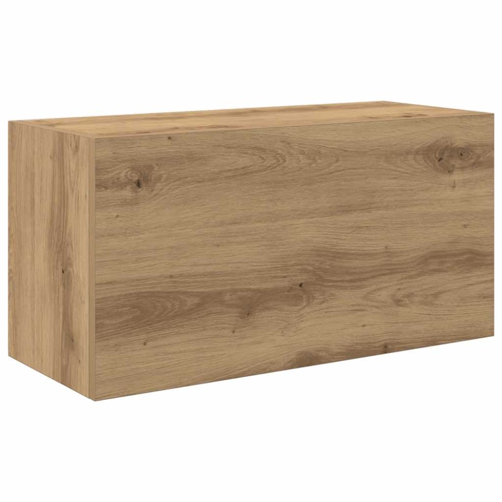 vidaXL Dulap perete baie stejar artizanal, 60x25x30 cm, lemn prelucrat