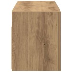 vidaXL Dulap perete baie stejar artizanal, 60x25x30 cm, lemn prelucrat vidaXL Dulap perete baie stejar artizanal, 60x25x30 cm, lemn prelucrat