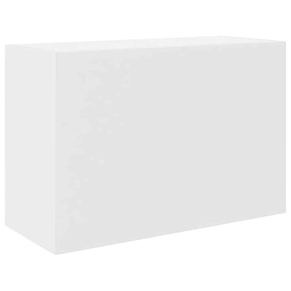 vidaXL Dulap de perete de baie, alb, 60x25x40 cm, lemn prelucrat