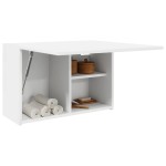 vidaXL Dulap de perete de baie, alb, 60x25x40 cm, lemn prelucrat vidaXL Dulap de perete de baie, alb, 60x25x40 cm, lemn prelucrat