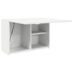 vidaXL Dulap de perete de baie, alb, 60x25x40 cm, lemn prelucrat vidaXL Dulap de perete de baie, alb, 60x25x40 cm, lemn prelucrat