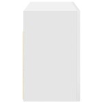 vidaXL Dulap de perete de baie, alb, 60x25x40 cm, lemn prelucrat vidaXL Dulap de perete de baie, alb, 60x25x40 cm, lemn prelucrat