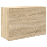 vidaXL Dulap perete baie, stejar sonoma, 60x25x40 cm, lemn prelucrat
