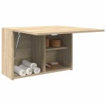 vidaXL Dulap perete baie, stejar sonoma, 60x25x40 cm, lemn prelucrat