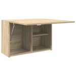 vidaXL Dulap perete baie, stejar sonoma, 60x25x40 cm, lemn prelucrat