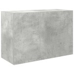 vidaXL Dulap perete baie, gri beton, 60x25x40 cm, lemn prelucrat vidaXL Dulap perete baie, gri beton, 60x25x40 cm, lemn prelucrat
