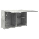 vidaXL Dulap perete baie, gri beton, 60x25x40 cm, lemn prelucrat vidaXL Dulap perete baie, gri beton, 60x25x40 cm, lemn prelucrat