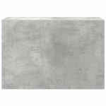 vidaXL Dulap perete baie, gri beton, 60x25x40 cm, lemn prelucrat vidaXL Dulap perete baie, gri beton, 60x25x40 cm, lemn prelucrat