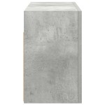 vidaXL Dulap perete baie, gri beton, 60x25x40 cm, lemn prelucrat vidaXL Dulap perete baie, gri beton, 60x25x40 cm, lemn prelucrat