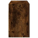 vidaXL Dulap perete baie, stejar fumuriu, 60x25x40 cm, lemn prelucrat