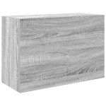 vidaXL Dulap perete baie, gri sonoma, 60x25x40 cm, lemn prelucrat vidaXL Dulap perete baie, gri sonoma, 60x25x40 cm, lemn prelucrat