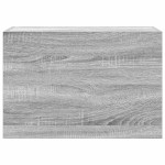 vidaXL Dulap perete baie, gri sonoma, 60x25x40 cm, lemn prelucrat vidaXL Dulap perete baie, gri sonoma, 60x25x40 cm, lemn prelucrat