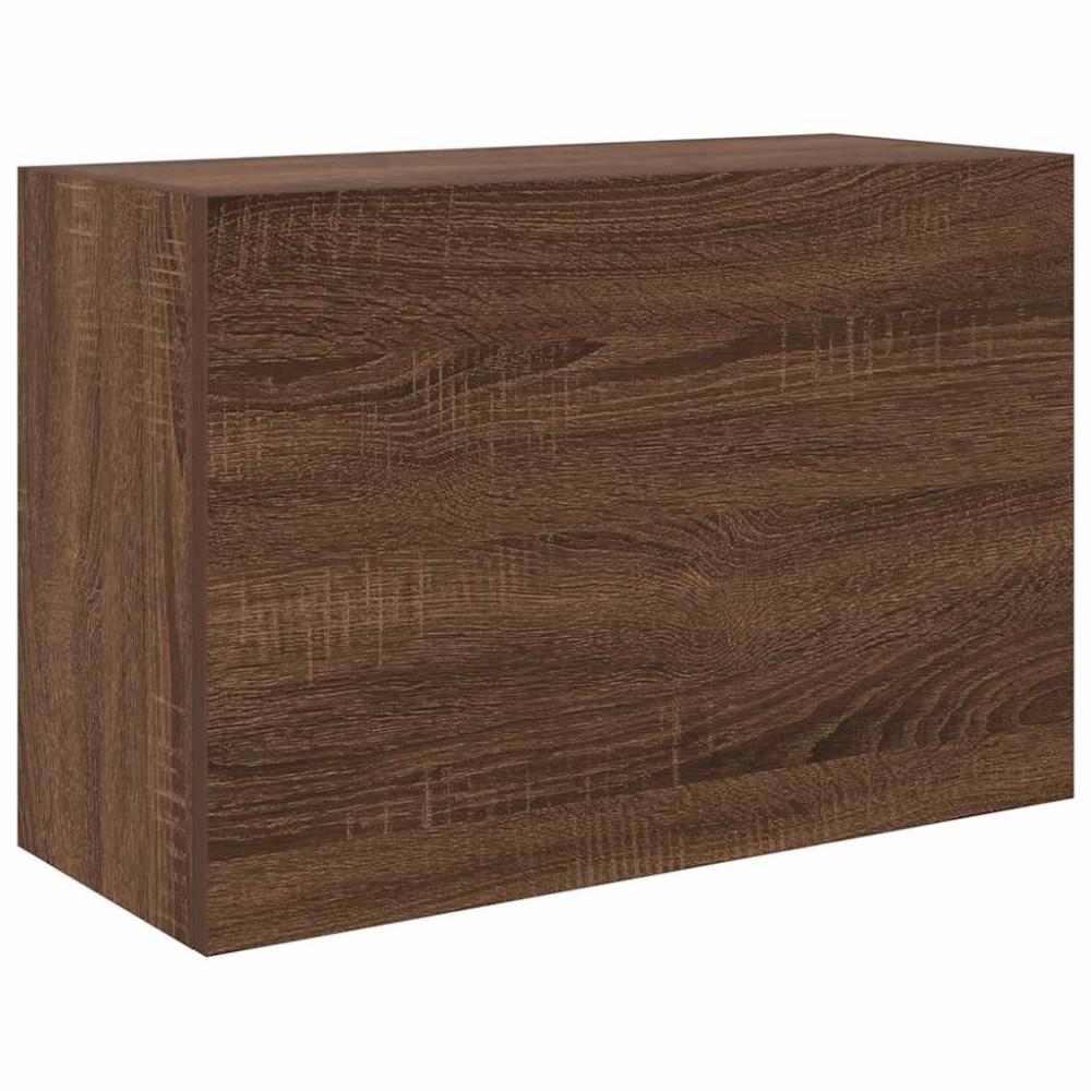 vidaXL Dulap perete de baie, stejar maro, 60x25x40 cm, lemn prelucrat