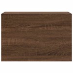 vidaXL Dulap perete de baie, stejar maro, 60x25x40 cm, lemn prelucrat