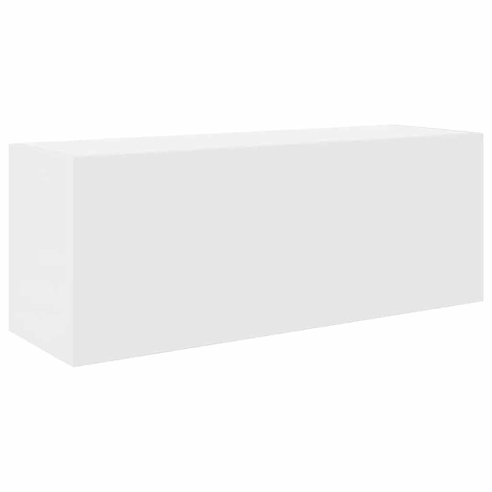 vidaXL Dulap de perete de baie, alb, 80x25x30 cm, lemn prelucrat