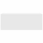 vidaXL Dulap de perete de baie, alb, 80x25x30 cm, lemn prelucrat vidaXL Dulap de perete de baie, alb, 80x25x30 cm, lemn prelucrat