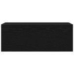 vidaXL Dulap de perete de baie, negru, 80x25x30 cm, lemn prelucrat vidaXL Dulap de perete de baie, negru, 80x25x30 cm, lemn prelucrat