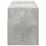 vidaXL Dulap perete baie, gri beton, 80x25x30 cm, lemn prelucrat vidaXL Dulap perete baie, gri beton, 80x25x30 cm, lemn prelucrat