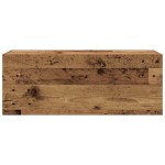 vidaXL Dulap perete de baie, lemn vechi, 80x25x30 cm, lemn prelucrat