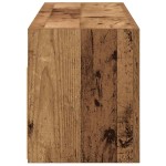 vidaXL Dulap perete de baie, lemn vechi, 80x25x30 cm, lemn prelucrat