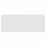 vidaXL Dulap de perete de baie, alb, 80x25x40 cm, lemn prelucrat vidaXL Dulap de perete de baie, alb, 80x25x40 cm, lemn prelucrat