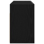 vidaXL Dulap de perete de baie, negru, 80x25x40 cm, lemn prelucrat vidaXL Dulap de perete de baie, negru, 80x25x40 cm, lemn prelucrat
