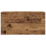 vidaXL Dulap perete de baie, lemn vechi, 80x25x40 cm, lemn prelucrat