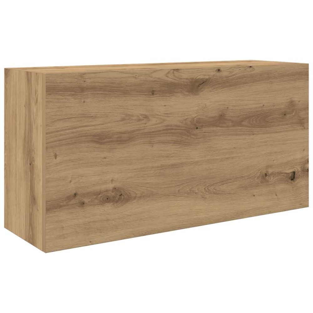 vidaXL Dulap perete baie stejar artizanal, 80x25x40 cm, lemn prelucrat