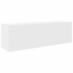 vidaXL Dulap de perete de baie, alb, 100x25x30 cm, lemn prelucrat vidaXL Dulap de perete de baie, alb, 100x25x30 cm, lemn prelucrat