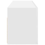 vidaXL Dulap de perete de baie, alb, 100x25x30 cm, lemn prelucrat vidaXL Dulap de perete de baie, alb, 100x25x30 cm, lemn prelucrat