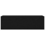 vidaXL Dulap de perete de baie, negru, 100x25x30 cm, lemn prelucrat vidaXL Dulap de perete de baie, negru, 100x25x30 cm, lemn prelucrat