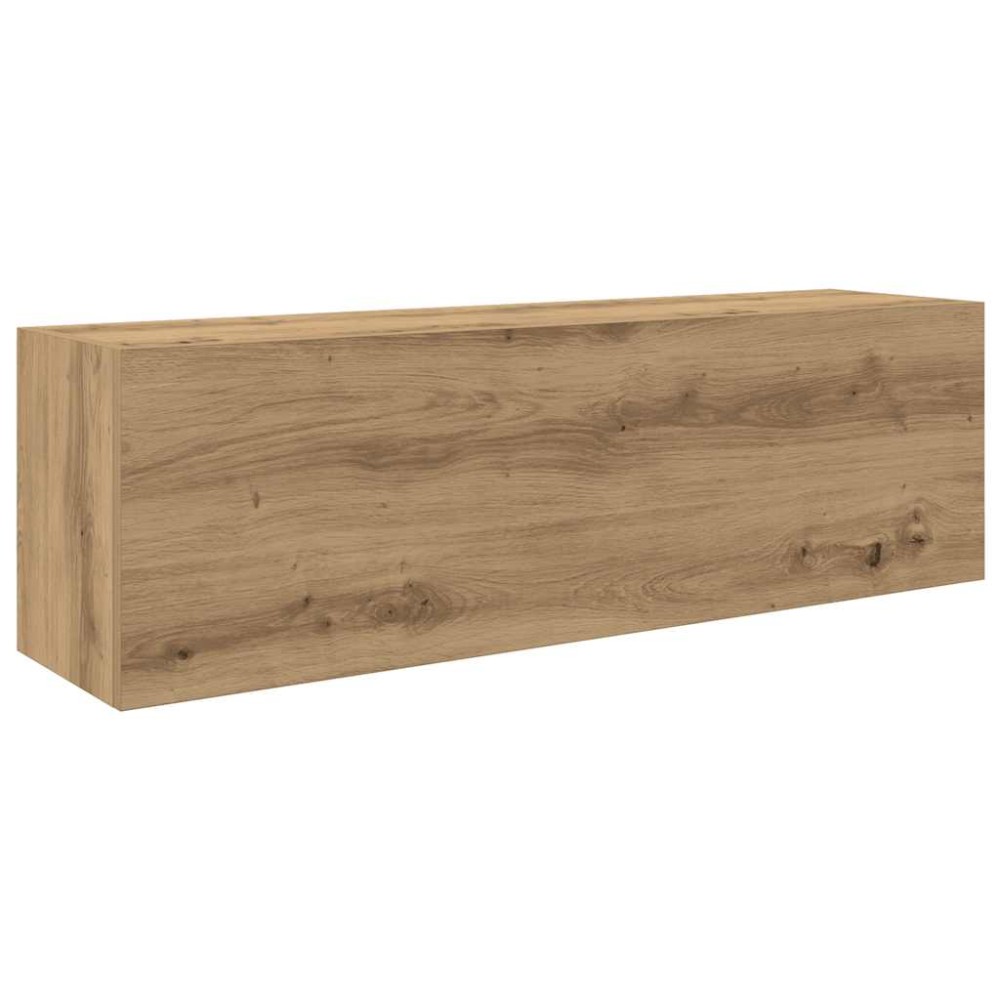 vidaXL Dulap perete baie stejar artizanal, 100x25x30 cm lemn prelucrat