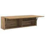 vidaXL Dulap perete baie stejar artizanal, 100x25x30 cm lemn prelucrat vidaXL Dulap perete baie stejar artizanal, 100x25x30 cm lemn prelucrat