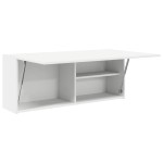 vidaXL Dulap de perete de baie, alb, 100x25x40 cm, lemn prelucrat vidaXL Dulap de perete de baie, alb, 100x25x40 cm, lemn prelucrat