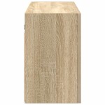 vidaXL Dulap perete baie, stejar sonoma, 100x25x40 cm, lemn prelucrat